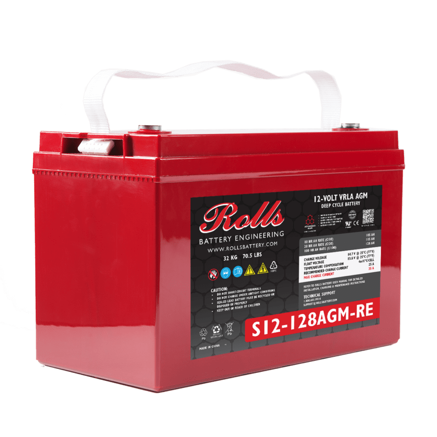 rolls s12 128agm re